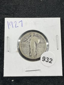 1927 Standing Liberty Quarter Dollar