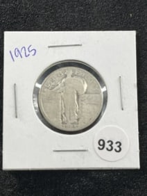 1925 Standing Liberty Quarter Dollar