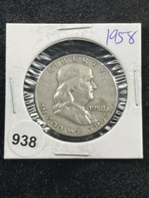 1958 Franklin Half Dollar