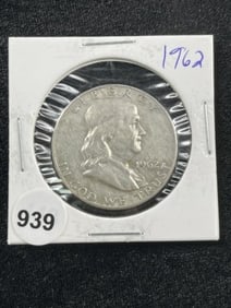 1962 Franklin Half Dollar