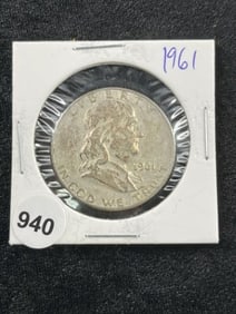 1961 Franklin Half Dollar