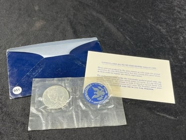 1971 Eisenhower Uncirculated Silver Dollar