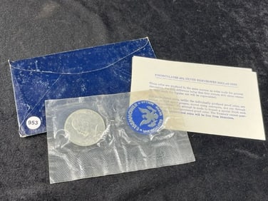 1971 Eisenhower Uncirculated Silver Dollar