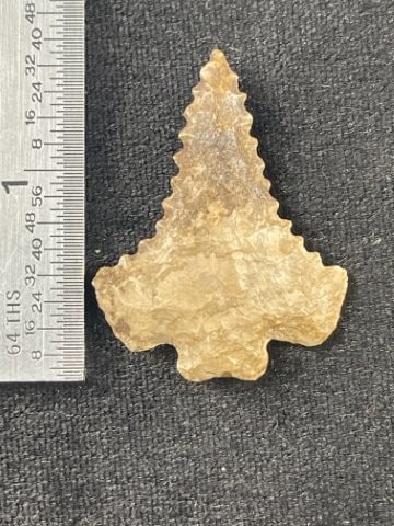 1 & 1/2" Fox Valley from Texas Indian Artifact Arrowhead (1 of 3)