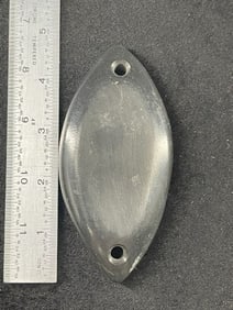 4 & 1/2" Gorget from Ohio Indian Artifact Arrowhead