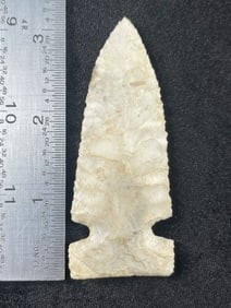 3 & 1/4" Hickory Ridge Indian Artifact Arrowhead