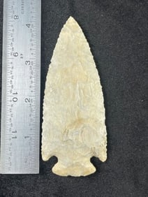 4 & 1/4" Lost Lake Indian Artifact Arrowhead