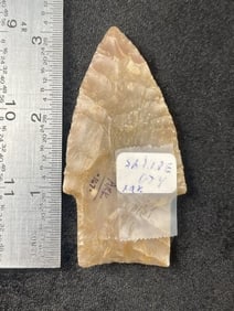 3" Scottsbluff Indian from Saline County, Arkansas Artifact Arrowhead