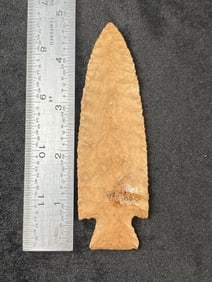 4 & 5/8" Hardin Indian Artifact Arrowhead