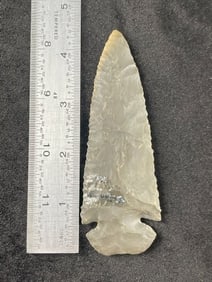 4 & 1/2" Dovetail Indian Artifact Arrowhead