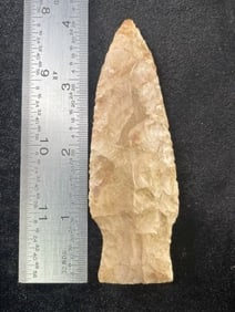 3 & 3/4" Benton Indian Artifact Arrowhead