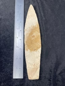 8" Agate Basin out of the Texas Collection Indian Artifact Arrowhead