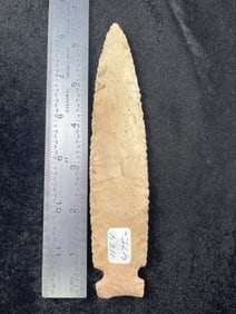 6 & 3/8" Hickory Ridge out of the Texas Collection Indian Artifact Arrowhead