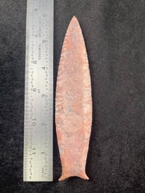 5 & 3/4" Cumberland Indian Artifact Arrowhead