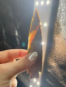 4 & 5/8" Hardin Indian Artifact Arrowhead