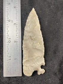 4" Cornertang from Texas Indian Artifact Arrowhead