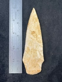 5 & 1/4" Adena Indian Artifact Arrowhead