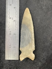 4" Graham Cave Indian Artifact Arrowhead