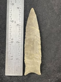 4" Dalton Indian Artifact Arrowhead