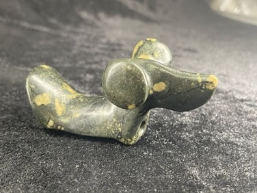 3 & 1/4" Popeyed Birdstone from the Ohio Collection Indian Artifact Arrowhead