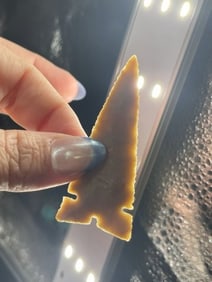 2 & 3/4" Cahokia Indian Artifact Arrowhead