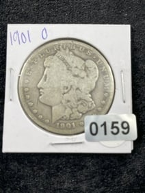 1901 O Morgan Silver Dollar Coin