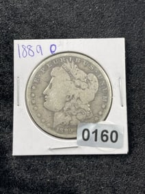 1889 O Morgan Silver Dollar Coin
