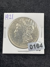 1921 Morgan Silver Dollar Coin