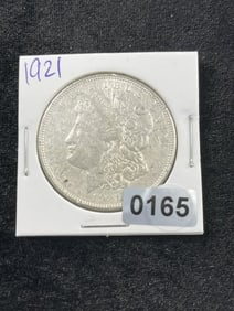 1921 Morgan Silver Dollar Coin