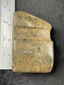 4" Grooved Axe Indian Artifact Arrowhead