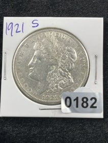 1921 S Morgan Silver Dollar Coin