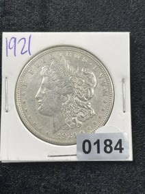 1921 Morgan Silver Dollar Coin