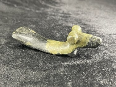 3 & 3/4" Popeyed Birdstone Indian Artifact Arrowhead