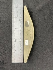 5 & 1/4" Slate Boatstone Indian Artifact Arrowhead