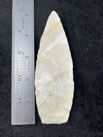 5 & 1/8" Agate Basin Indian Artifact Arrowhead