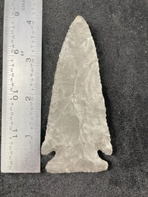 4 & 1/8" Lost Lake Indian Artifact Arrowhead