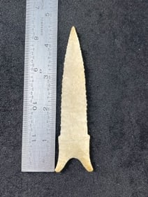4 & 9/16" Dalton Indian Artifact Arrowhead