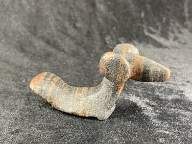 4" Popeyed Birdstone from the Ohio Collection Indian Artifact Arrowhead