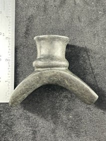 3" Very Nice Stone Hopewell Pipe from the Ohio Collection Indian Artifact Arrowhead