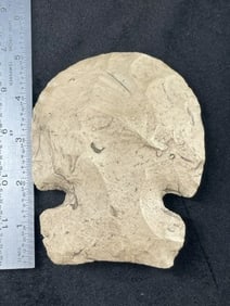 5 & 1/4" Chipped Hoe from the Missouri Collection Indian Artifact Arrowhead