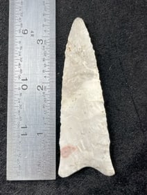 3 & 7/16" Dalton Indian Artifact Arrowhead