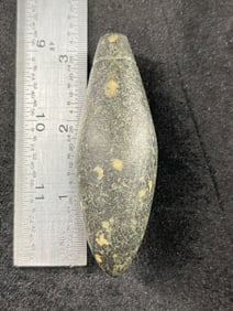 3 & 1/4" Plumett Indian Artifact Arrowhead