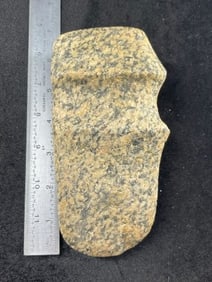 6 & 1/2" Grooved Axe Indian Artifact Arrowhead