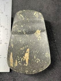 4" Grooved Axe Indian Artifact Arrowhead