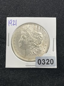 1921 Morgan Silver Dollar Coin