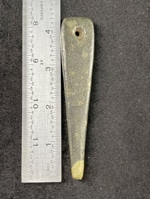 4 & 1/4" Pendant Indian Artifact Arrowhead