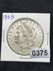 1883 Morgan Silver Dollar Coin