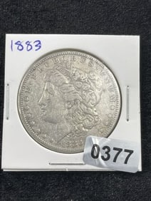 1883 Morgan Silver Dollar Coin