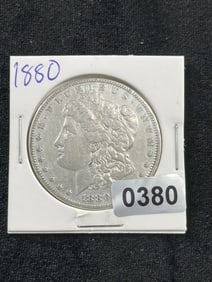 1880 Morgan Silver Dollar Coin