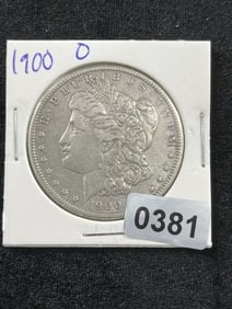 1900 O Morgan Silver Dollar Coin